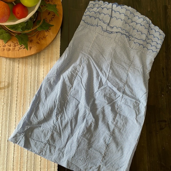 Lilly Pulitzer Dresses & Skirts - Lilly Pulitzer Plaid Check Tube Top Short Dress